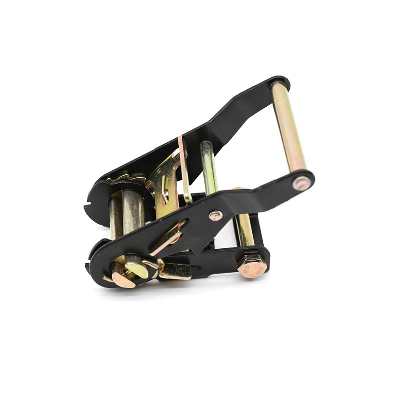 1,5 inch zwart gecoate ratelgesp