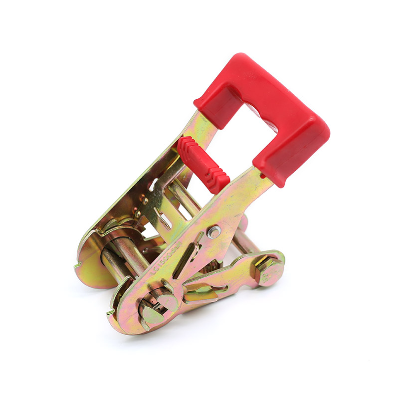 1,5 inch ratelgesp rood plastic handvat