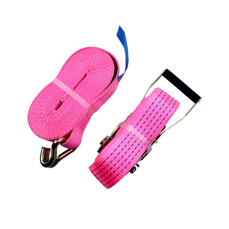 2 inch 5T gekleurde zink ratelbinder gesp polyester riem