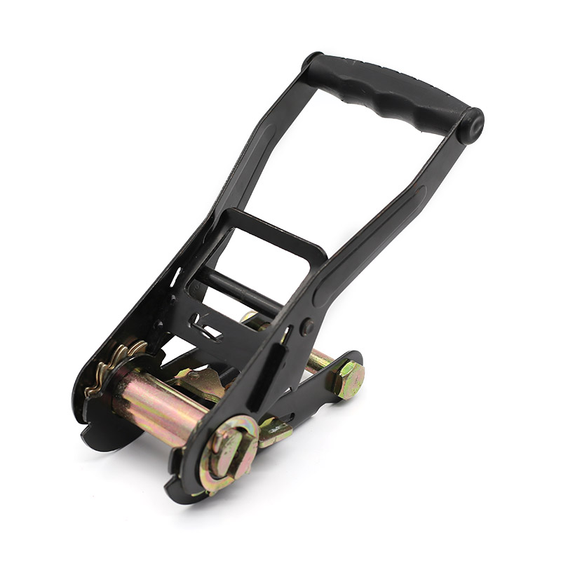 2 inch 5T vergulde zwarte ratelgesp